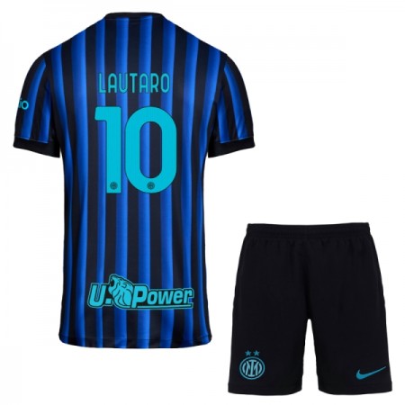 Inter Milan Lautaro Martinez 10 Dječji Domaći Nogometni Dresovi 2025-26